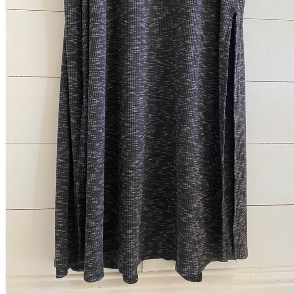 LuLaRoe Women's Sleeveless Duster Cardigan Open Front Gray Space Dye L - Picture 9 of 12